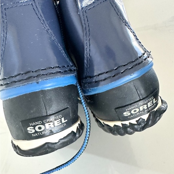 Sorel Women's Rain Boots Size 6 Blue Out N About Nocturnal -EUC - Picture 8 of 13